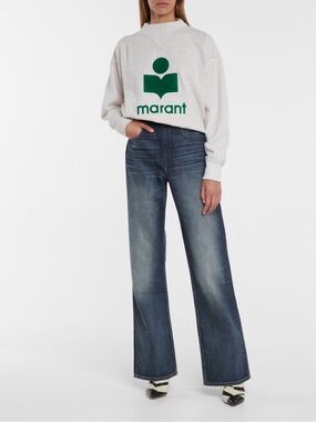 Isabel Marant Etoile
Belvira high-rise bootcut jeans